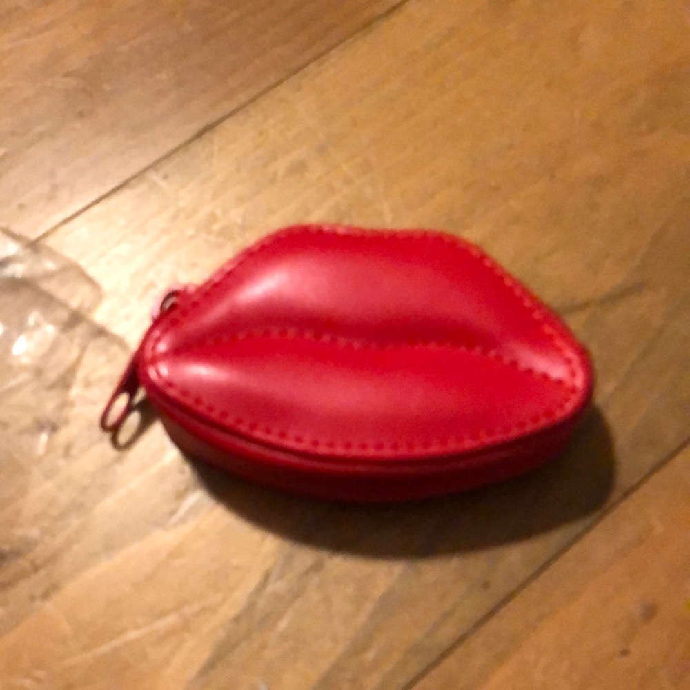 Red coin purse